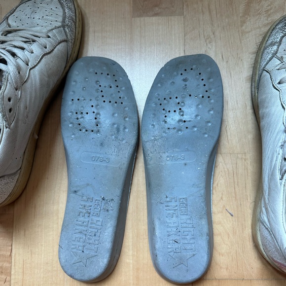 Golden Goose Ballstar Sneakers White and Pink USED - Picture 9 of 11